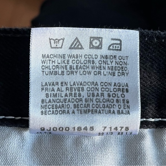 •WRANGLER• Men's Black Premium Quality Authentic Denim Jeans - Size 42x32 - Picture 7 of 8